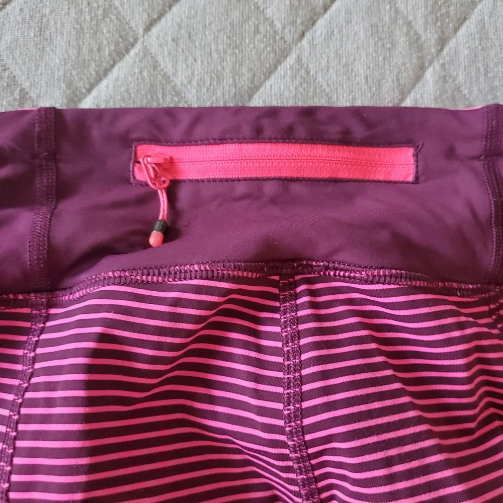 Lululemon Run for your Life‎ Crop Sz 4